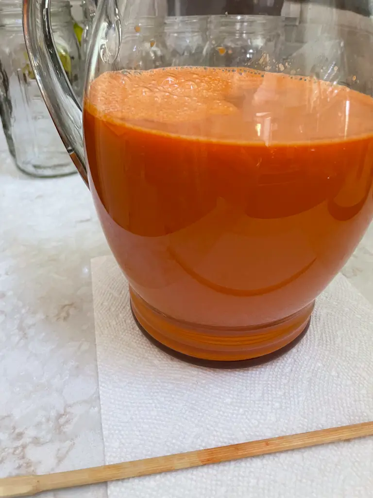 Carrot juice for cancer final product